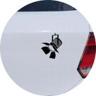 Adesivo de Carro Refletor de Luz Iluminação - Cor Preto Adesivo de Carro Refletor de Luz Iluminação - Cor Preto