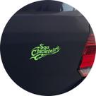 Adesivo de Carro Sou Chicleteiro - Cor Verde Claro