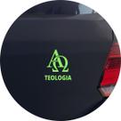 Adesivo de Carro Teologia Estudo Existência de Deus - Cor Vermelho Adesivo de Carro Teologia Estudo Existência de Deus - Cor Vermelho