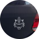 Adesivo de Carro Tigre Listras nas Costas - Cor Marrom