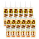 Adesivo de construção Gorilla Max Strength 266ml Clear, pacote com 12