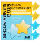 Adesivo de espinhas BAGLAK em forma de estrela para cobrir manchas faciais 160