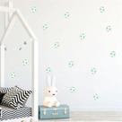 Adesivo de Parede 150 Bolinhas de Futebol 5cm Decoração - Verde Adesivo de Parede 150 Bolinhas de Futebol 5cm Decoração - Verde