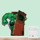 Adesivo de parede 3D Hulk Dynamic Design para decoração de quarto infantil