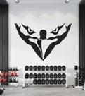 Adesivo de parede academia e musculação