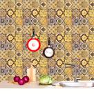 Adesivo de Parede Adesivo Azulejos Diversos Coloridos 310x58cm