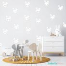 Adesivo De Parede Coelhos Miniaturas Decoração Infantil Adesivo De Parede Coelhos Miniaturas Decoração Infantil