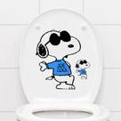 Adesivo de parede Cute Snoopy Good Luck” para quarto e escritório