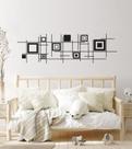Adesivo de Parede Decoração Minimalista Abstrato Cabeceira