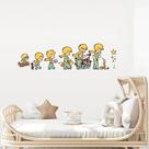 adesivo de parede decoração pequeno príncipe cabeceira berço evolução aviãozinho adesivo de parede decoração pequeno príncipe cabeceira berço evolução aviãozinho