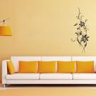 Adesivo De Parede Decorativo Decal Sala Flores Ornamentais Adesivo De Parede Decorativo Decal Sala Flores Ornamentais