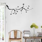 Adesivo De Parede Decorativo Decal Sala Galho Com Flores Adesivo De Parede Decorativo Decal Sala Galho Com Flores