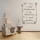 Adesivo De Parede Decorativo Frase è Preciso Amor