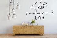 Adesivo de Parede Decorativo Frase Lar Doce Lar