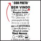 Adesivo De Parede Decorativo Frase Mensagem Bem Vindo CAFETERIA Adesivo De Parede Decorativo Frase Mensagem Bem Vindo CAFETERIA