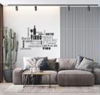 Adesivo De Parede Decorativo Frase VINHO E BEBIDAS