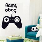 Adesivo de Parede Decorativo Gamer Jogo Game Over C2149