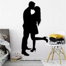 Adesivo De Parede Decorativo Quarto Casal Apaixonado
