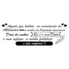 Adesivo De Parede Decorativo Religioso Fé Salmo 91 Altissimo