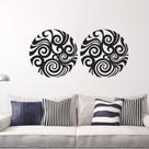 Adesivo De Parede Decorativo Sala Circular Moderno Adesivo De Parede Decorativo Sala Circular Moderno