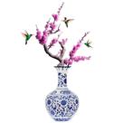 Adesivo de Parede Decorativo Vaso de Flores de Cerejeira