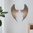 Adesivo de parede Elegant Angel Wings Design 30x90cm PVC Adesivo de parede Elegant Angel Wings Design 30x90cm PVC