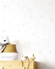 Adesivo De Parede Estrelas Brancas