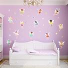 Adesivo de Parede Fadas Amigas Infantil 53un Cobre 2m² Adesivo de Parede Fadas Amigas Infantil 53un Cobre 2m²
