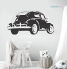 adesivo de parede fusca clássico carros antigos adesivo de parede fusca clássico carros antigos