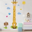 Adesivo de Parede Girafa Régua de Crescimento 146cm