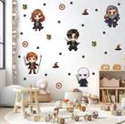 Adesivo de Parede Harry Potter Bruxos Personagens Cute Baby Adesivo de Parede Harry Potter Bruxos Personagens Cute Baby