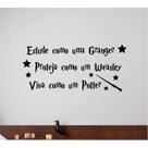 Adesivo de Parede - Harry Potter - Estude como um Granger (70x33cm) Adesivo de Parede - Harry Potter - Estude como um Granger (70x33cm)