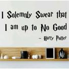 Adesivo de Parede Harry Potter - "I Slolemnly Sewar that" (89x40cm) Adesivo de Parede Harry Potter - "I Slolemnly Sewar that" (89x40cm)