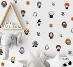 adesivo de parede harry potter miniaturas cute baby decoração magia bruxos