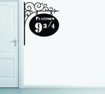 Adesivo de Parede Harry Potter Plataforma 934 Adesivo de Parede Harry Potter Plataforma 934