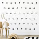 Adesivo de Parede Infantil 144 Bolas de Futebol com 4cm Quarto Sala Menina Menino Decoração Bebê 141adn Adesivo de Parede Infantil 144 Bolas de Futebol com 4cm Quarto Sala Menina Menino Decoração Bebê 141adn