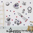 Adesivo de Parede Infantil Astronauta Quarto Menina Menino Decoração Bebê 314adn Adesivo de Parede Infantil Astronauta Quarto Menina Menino Decoração Bebê 314adn