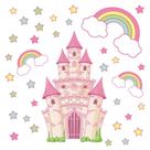 Adesivo de Parede Infantil Castelo Magico Quarto Criança - 043ir