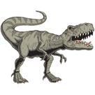 Adesivo de Parede Infantil Dinossauro Jurassic 70x55cm