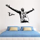 Adesivo de parede Kobe Bryant 24 Jersey Basketball para quarto