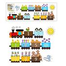 Adesivo de parede Learning Animal Classroom Adesivos 70x25cm Adesivo de parede Learning Animal Classroom Adesivos 70x25cm