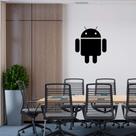 Adesivo de Parede Logo Android Loja de Celular Informática