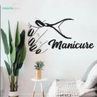 Adesivo De Parede Manicure Unhas Salão De Beleza Adesivo De Parede Manicure Unhas Salão De Beleza