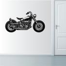 Adesivo de Parede Motociclismo - Moto Retrô 2
