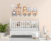 Adesivo de parede para quarto infantil bebê trenzinho Adesivo de parede para quarto infantil bebê trenzinho