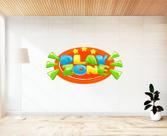 Adesivo de Parede Play Zone Espaço Kids e Gamer