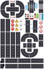 Adesivo de Parede Quarto Infantil Ruas e Carros