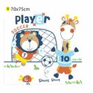 Adesivo de Parede Safari Soccer 70x75 quarto infantil