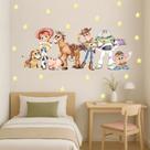 Adesivo de Parede Toy Story Aquarela Cute Baby Cabeceira