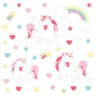Adesivo de Parede Unicornio Mágico Infantil para Quarto
